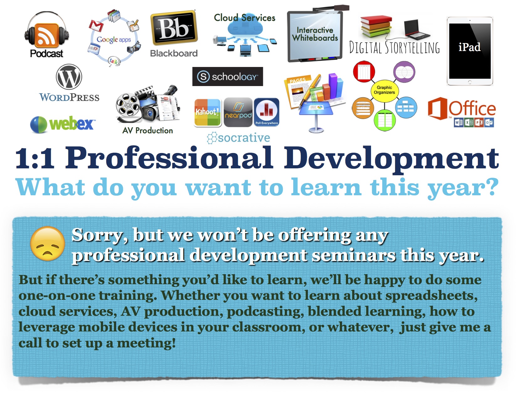 Prof Dev – CUNE Classroom Innovation & Online Education