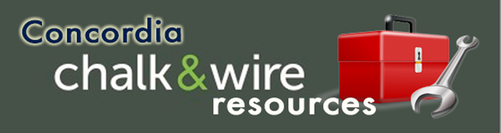 Chalk and Wire Resources